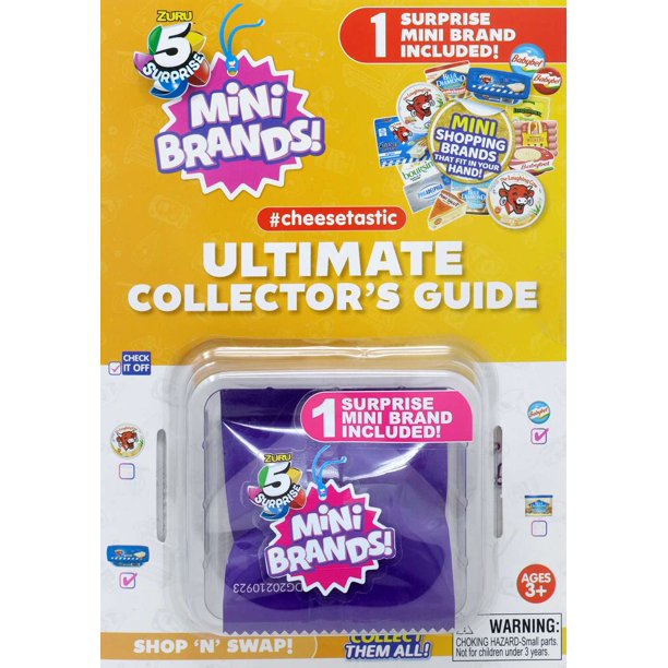 5 Surprise Mini Brands! Ultimate Collector's Guide Mystery Pack (1 RAN –  Cardsmartct