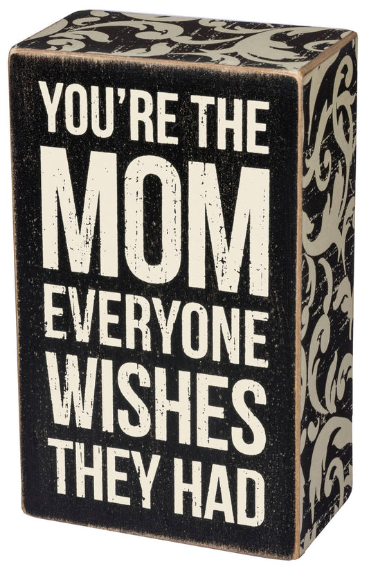 The Mom Box Sign - Cardsmartct
