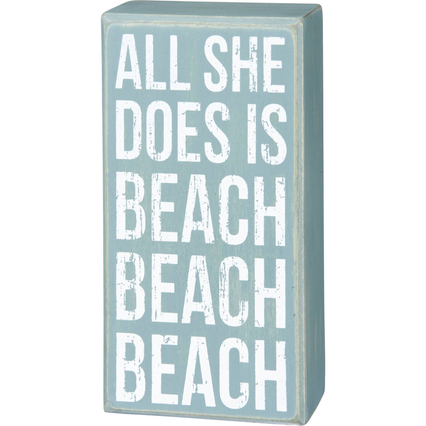 Beach Beach Box Sign - Cardsmartct