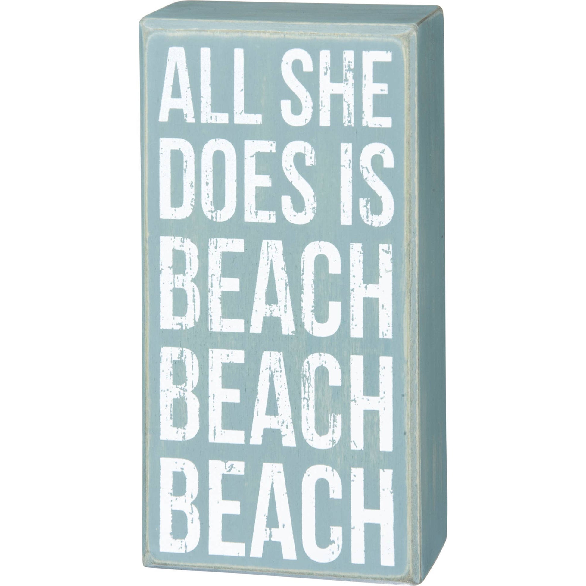 Beach Beach Box Sign - Cardsmartct