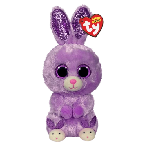 TY Beanie Boos - Fuzzy Purple Bunny Rabbit